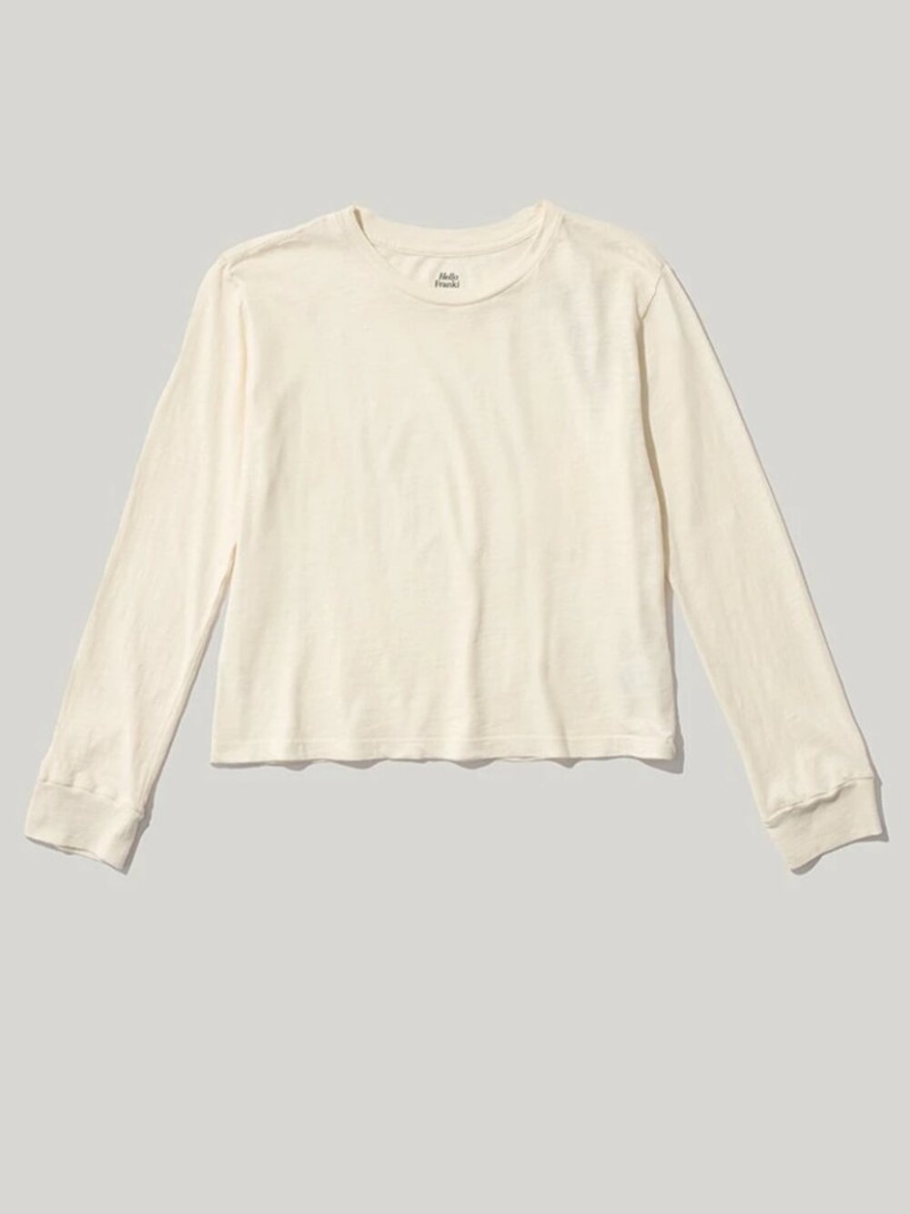 NEW Hello Franki Olivia Crop Tee Ivory XL (14)